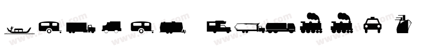 Boston Traffic字体转换